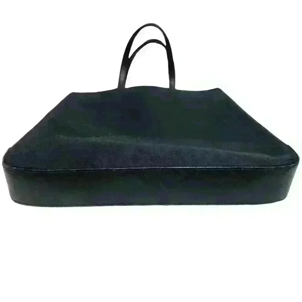 Lauren Ralph Lauren women's black slim handbag satchel - Picture 3 of 10